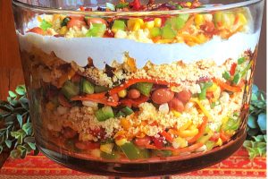 Definitely my husband's favorite salad! If we have to take a covered dish to a gathering, he ALWAYS wants me to make this Delta Cornbread Salad, which I do! 