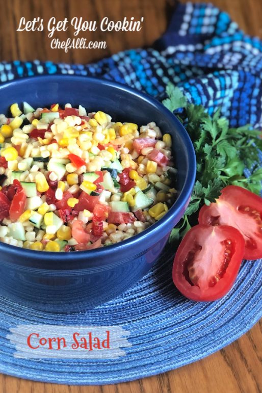 Corn Salad Chef Alli