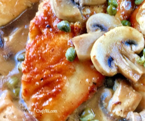 Cast Iron Chicken Marsala