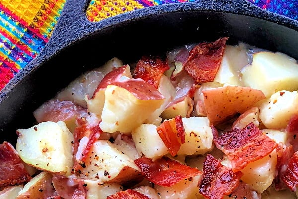 Grandma Lucille's Warm German Potato Salad