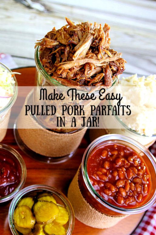 Mason Jar Mason Jar Pulled Pork Parfaits Your Ride to Flavor Town