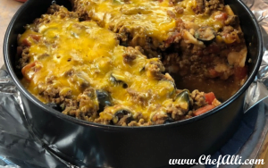 Easy Instant Pot Enchilada Casserole