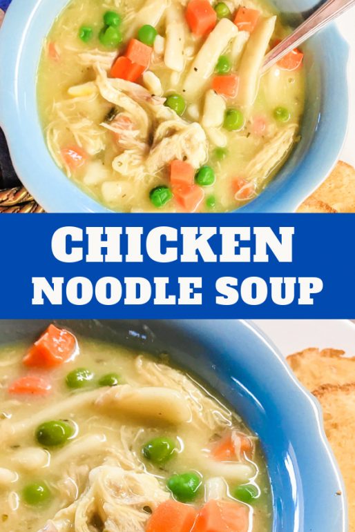 Easy Chicken Noodle Soup (Stove Top and Instant Pot) - Chef Alli