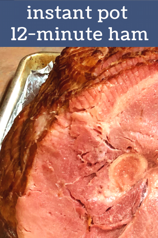 Moist, tender, and juicy - ham made in your Instant Pot!