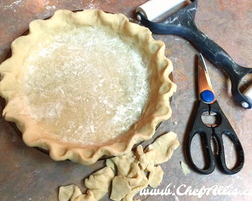 A tender, flaky pie crust is a must for any good pie.