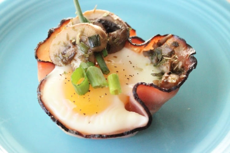 Easy Baked Ham and Egg Cups