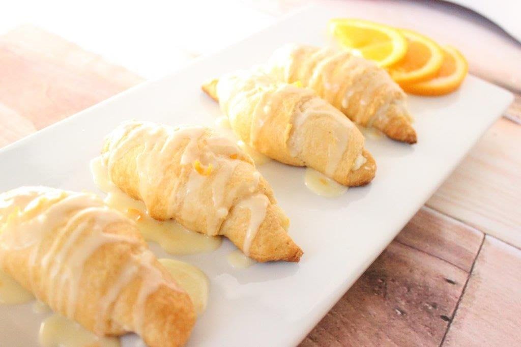 Easy Orange Breakfast Crescents