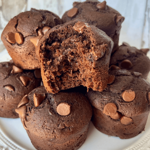 Double Chocolate Chip Muffins