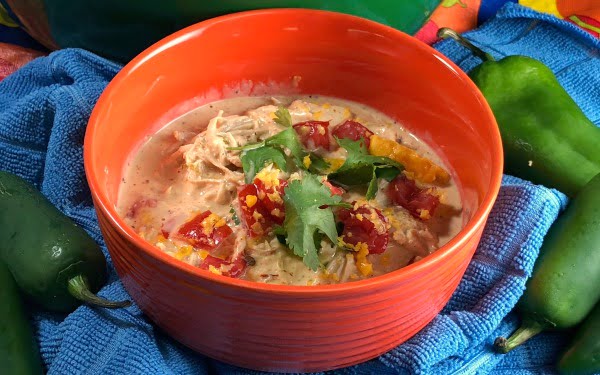 Low Carb Creamy Fiesta Chicken Soup