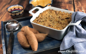 Baked Sweet Potato Crumble