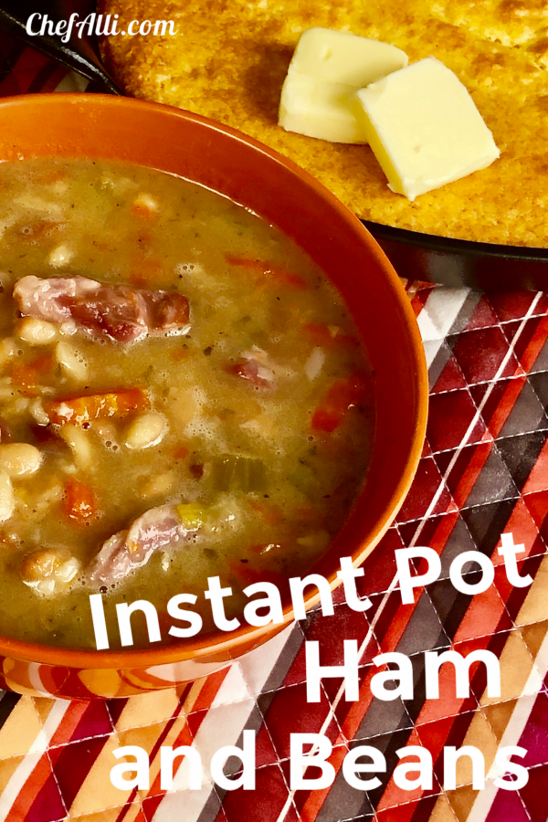 Just wait until you try Ham and Beans made in the Instant Pot! Talk about freakin' delicious, especially when the temperature drops outside and the snow is a blowin'.