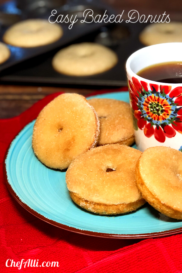 My sons adore these donuts. I love how they make the whole house smell like a bakery! And don't think you can east just ONE. :)