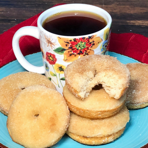 Easy Baked Cinnamon-Sugar Donuts