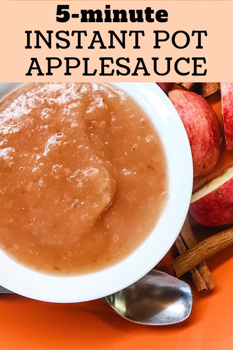 Instant Pot Applesauce Chef Alli