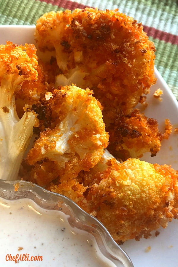 Looking for a low-carb crowd pleaser?  This is totally it.  I couldn't believe how much we enjoyed making this in our air fryer and talk about FAST....holy cow.  Awesome! 
