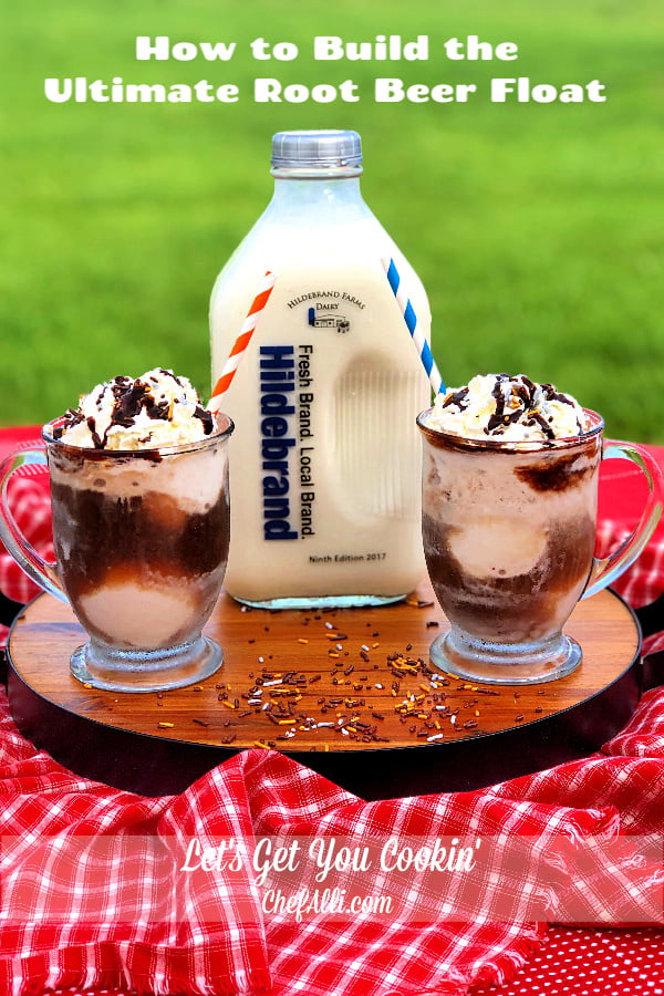 Root Beer Floats - the ultimate summer treat! There's nothing better than this old fashioned soda-fountain classic made with homemade ice cream and ice cold, bubbly root beer to bring back special childhood memories.