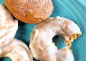 It isn't Fall with Baked Pumpkin Donuts.