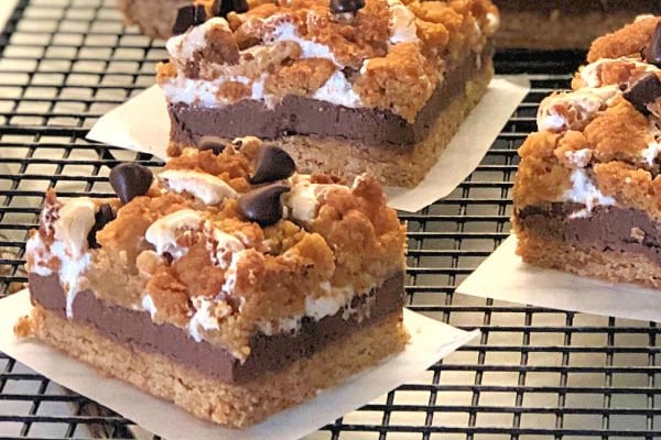 Golden S'mores Bar Cookies 