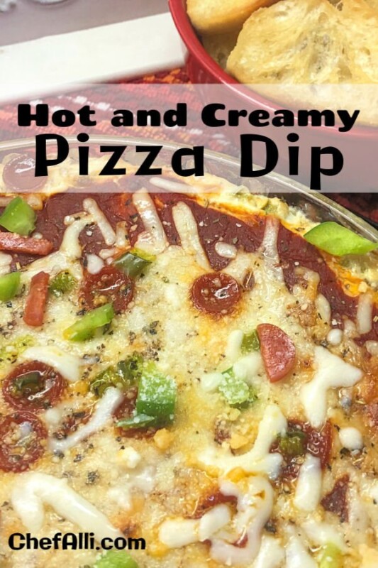 Hot and Creamy Pizza Dip