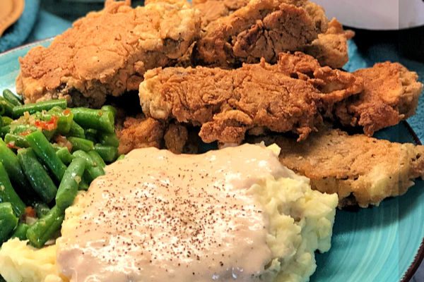 Country Fried Steak Fingers With Lump Free Cream Gravy Chef Alli