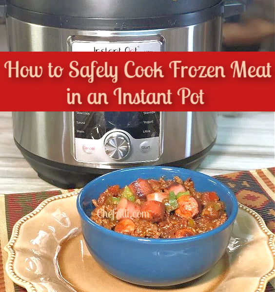 Instant Pot Shredded Beef from a Frozen Roast