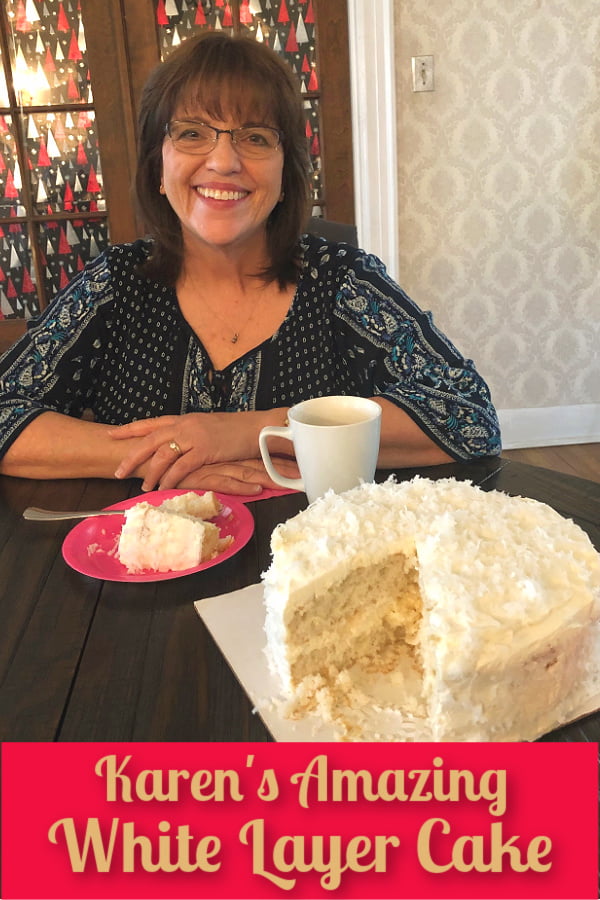 My friend Karen makes such an amazing layer cake from a box mix. 