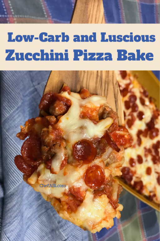 Easy Zucchini Pizza Casserole - Chef Alli