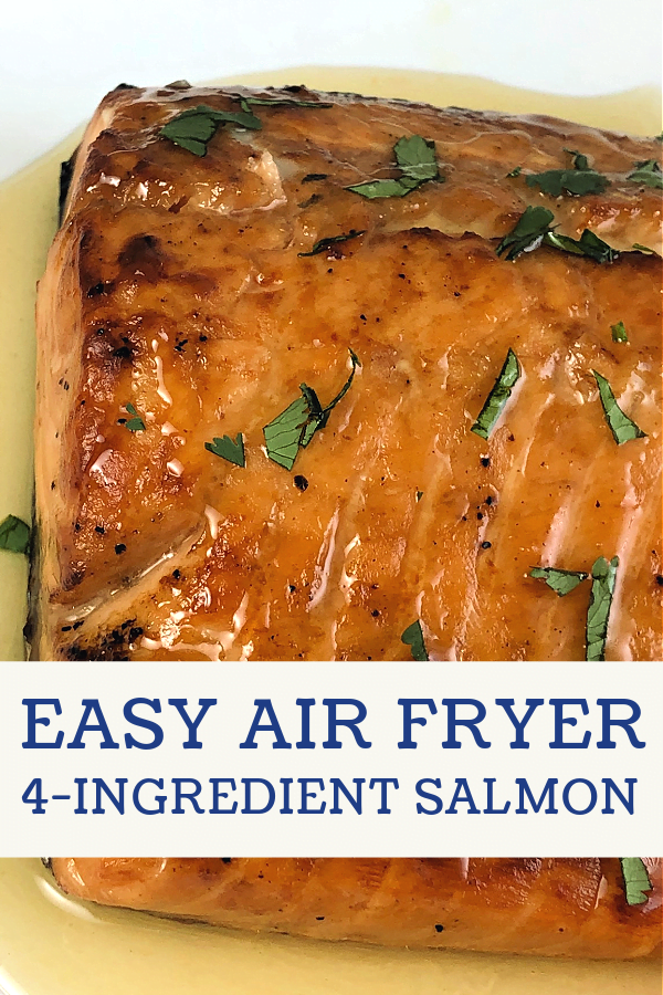 Air Fryer Honey-Glazed Salmon is fast and easy to cook as an entree. 