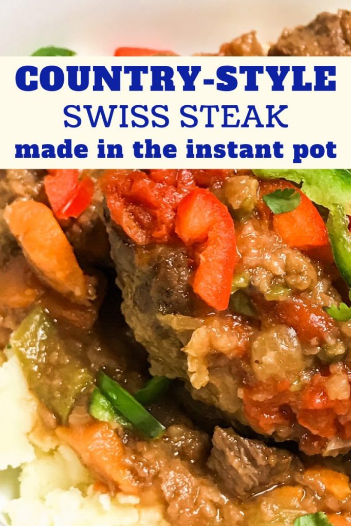 Instant pot swiss steak with online potatoes