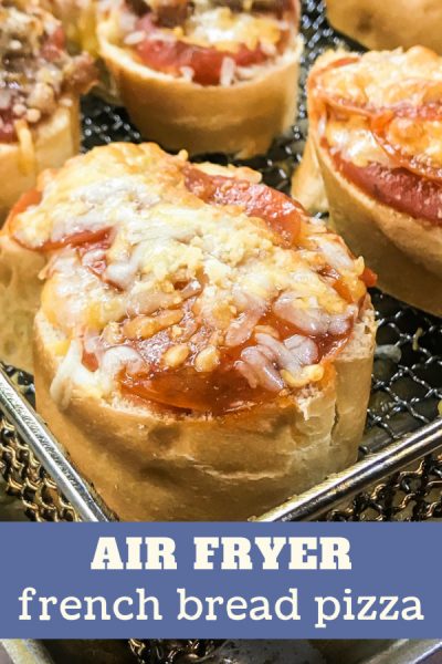 Easy Air Fryer French Bread Pizza - Chef Alli