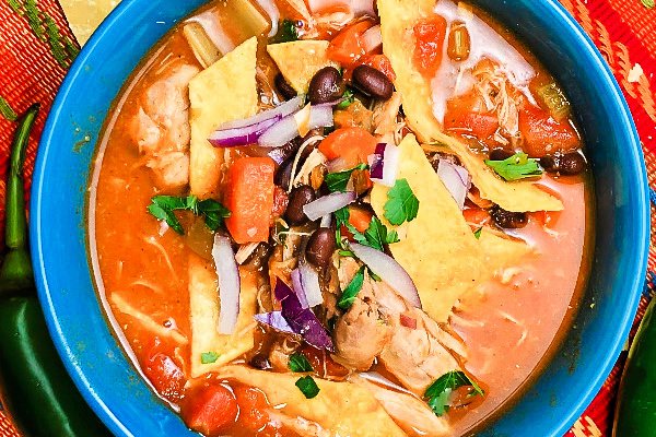 Classic Chicken Tortilla Soup Recipe