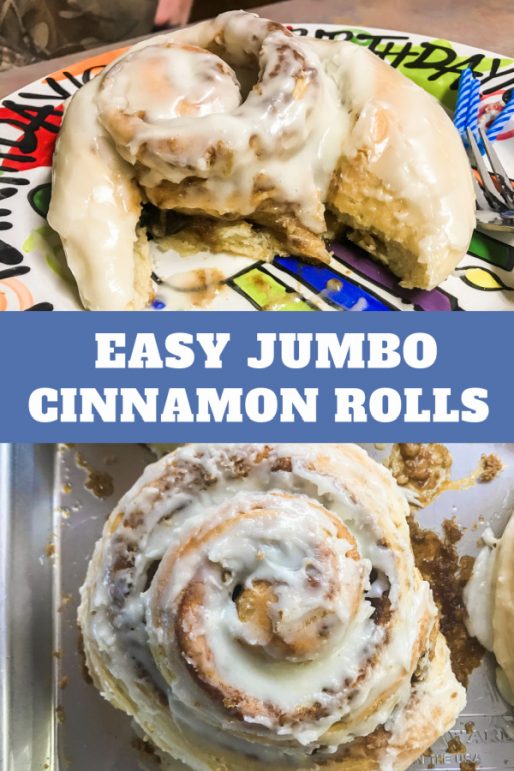 Homemade Jumbo Cinnamon Rolls - ChefAlli.com