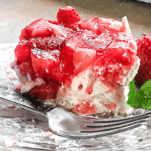 Strawberry Angel Food Cake Dessert
