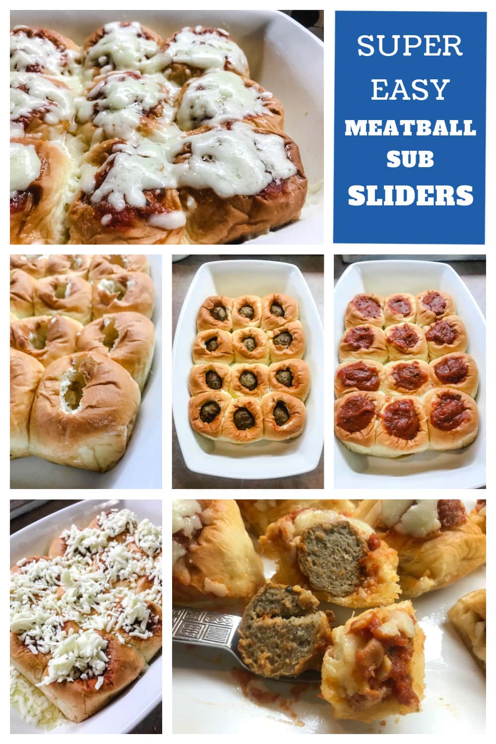 How to make meatball sub sliders in just a few steps. 