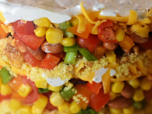 Old Fashioned Cornbread Salad