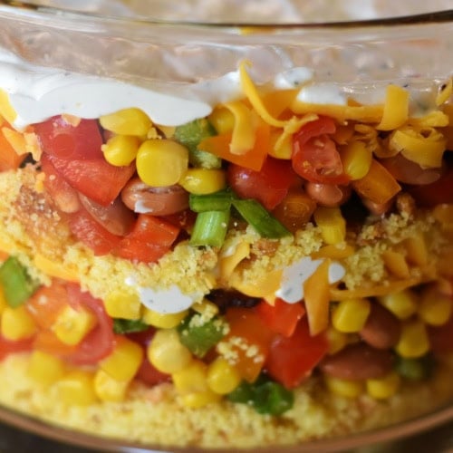 Old Fashioned Cornbread Salad