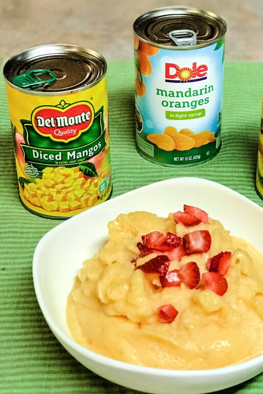 Healthy Frozen Fruit Sorbet {Just One Ingredient}