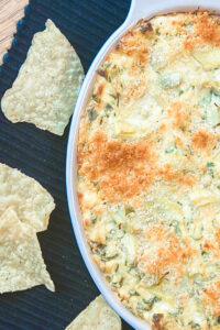 Baked Spinach Artichoke Dip - Chef Alli