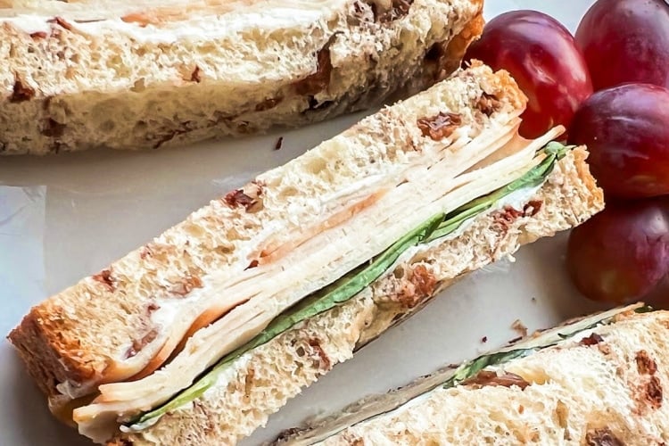 Smoked Turkey Tea Sandwiches