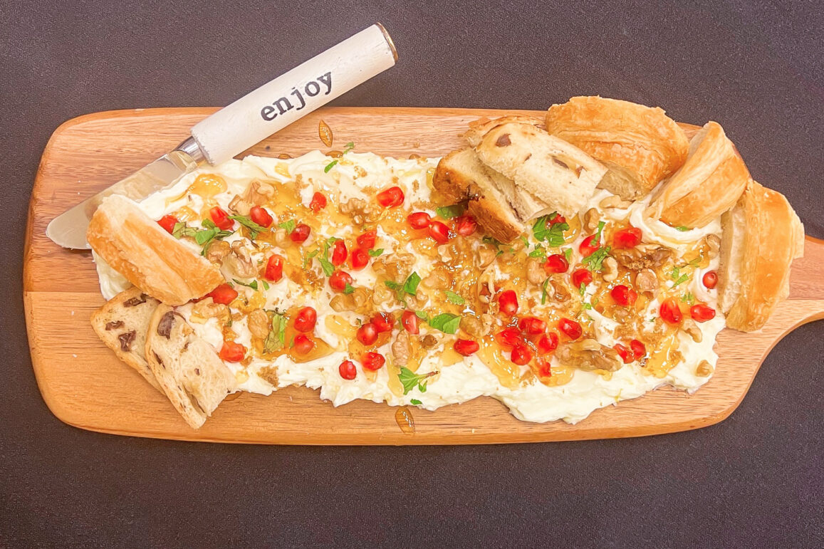 Honey Walnut Butter Board For Two