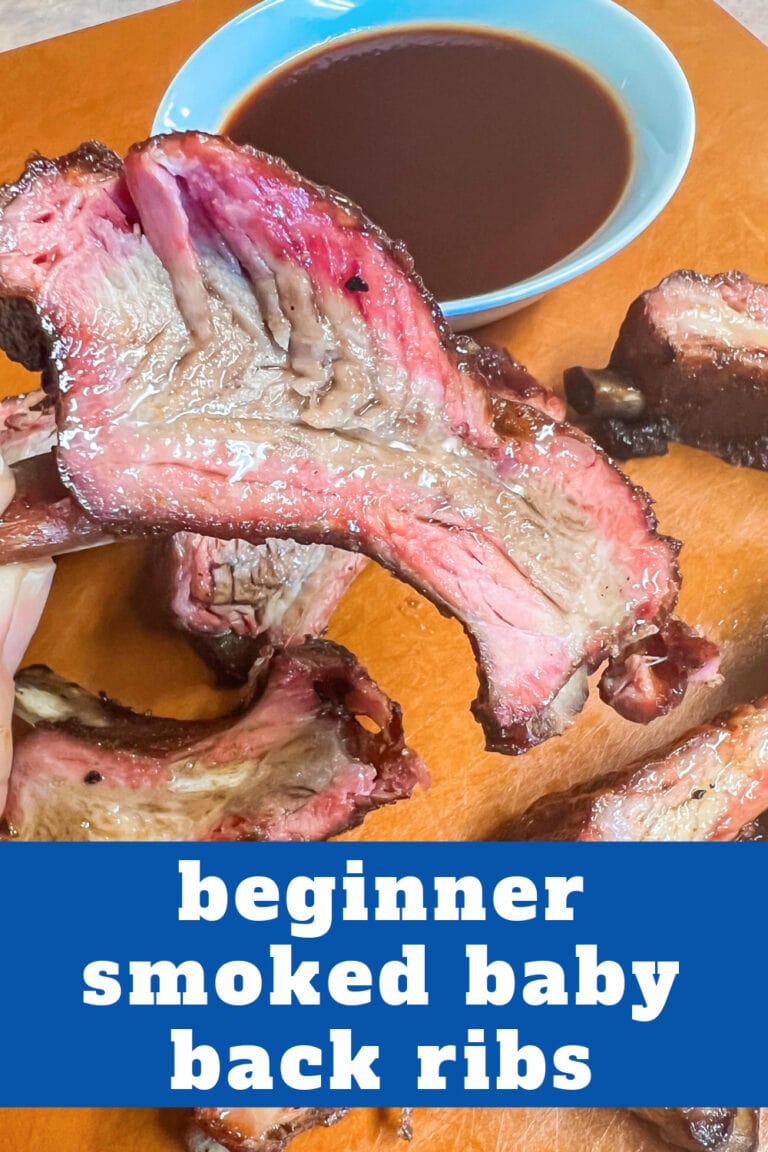 Beginner Smoked Baby Back Ribs