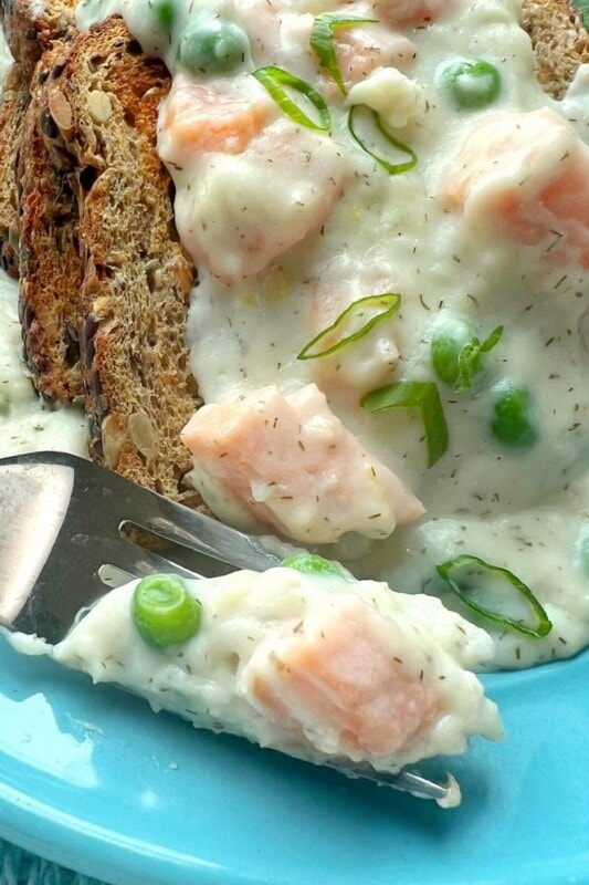 Creamed Salmon Recipe - ChefAlli.com