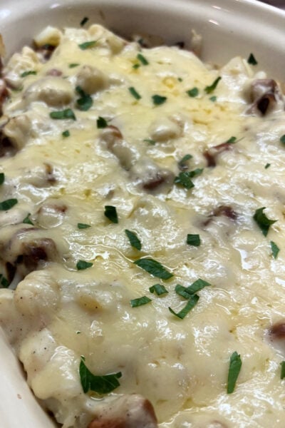 Ham Steak and Creamy Potatoes - Chef Alli