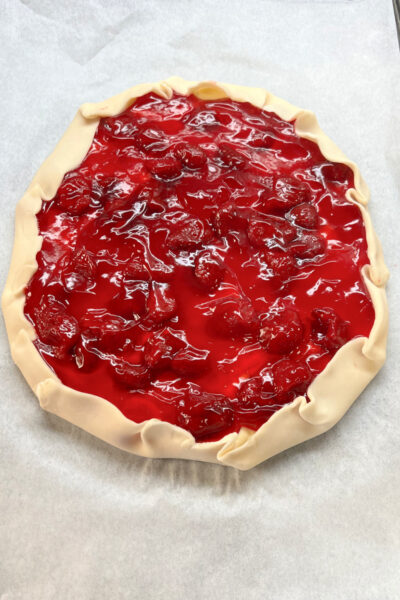 Strawberry Cream Cheese Crostata - Chef Alli