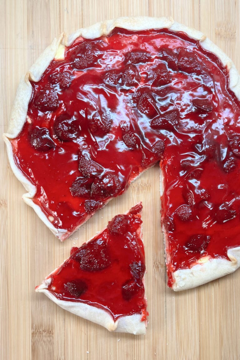 Strawberry Cream Cheese Crostata - Chef Alli