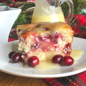 Cranberry Christmas Cake