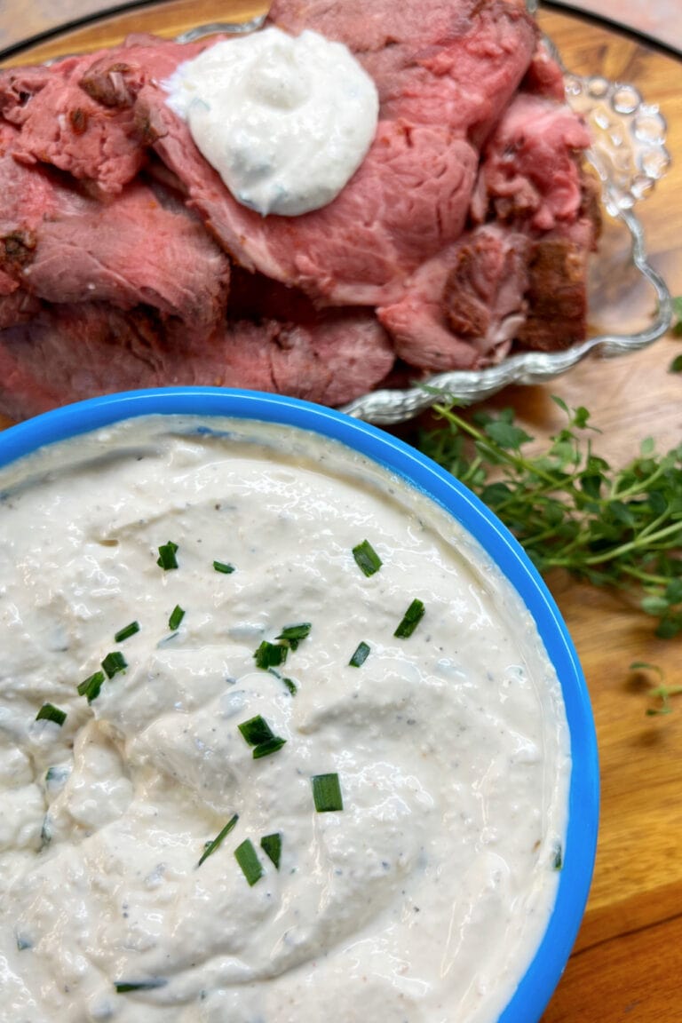 CREAMY HORSERADISH SAUCE FOR BEEF TENDERLOIN
