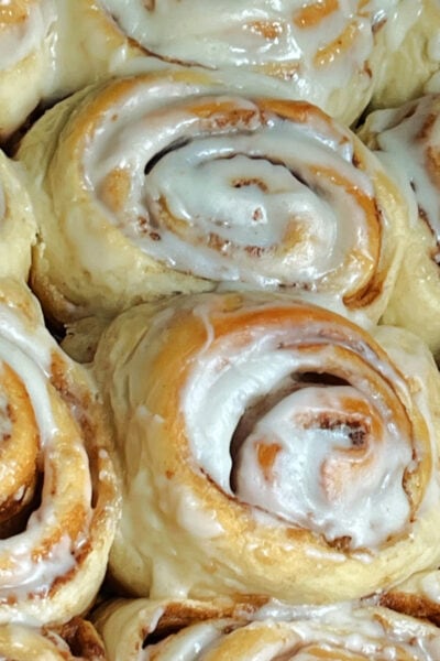 BEST CINNAMON ROLL FROSTING Chef Alli