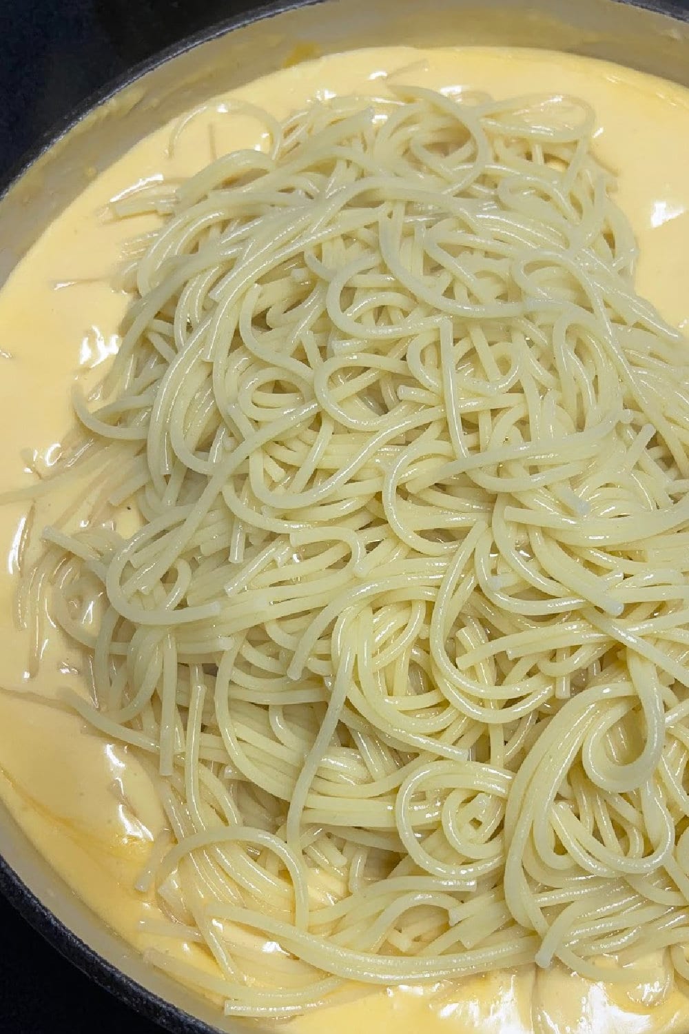 Spaghetti Mac and Cheese Chef Alli