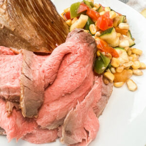 Instant Pot Beef Eye of Round Roast for Deli Style Roast Beef